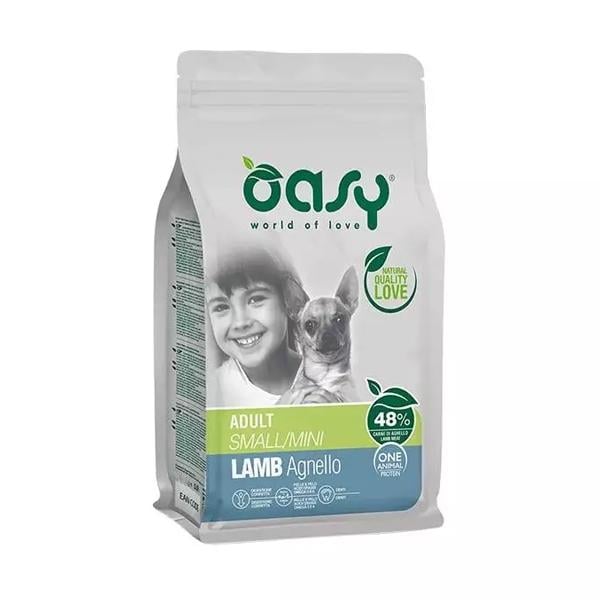 Корм для дорослих собак OASY OAP Small/Mini ягня 2,5 кг (27260409)
