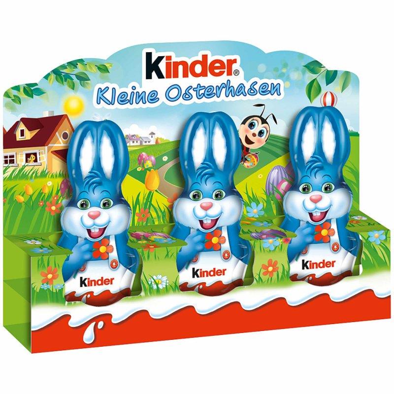 Подарунковий набір шоколадних цукерок Ferrero Kinder Schokolade Kleine Osterhasen 3 шт. х 15 г (2533005182)