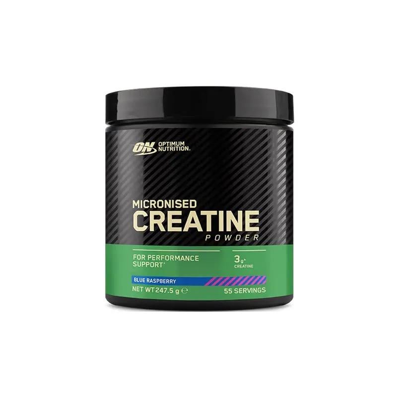 Креатин Optimum Nutrition Creatine Micronised Blue raspberry 247 г
