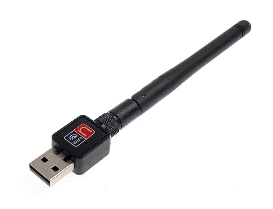 WiFi-адаптер USB міні з антеною 5db 150M 802.11n (006580) - фото 1