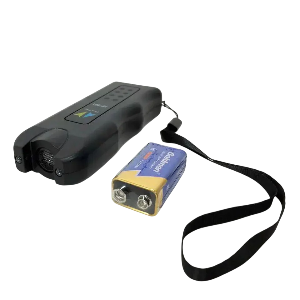 Відлякувач для собак ультразвуковий Ultrasonic ZF-851 живлення від батарейок 9B з ліхтариком до 10 м 20-25 кГц 130 дБ (opt-103355)