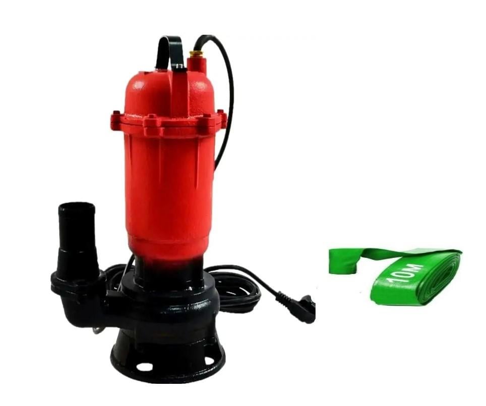 Насос фекальный Wisla ADR 1-1,1 kW А без поплавка со шлангом 10 м (30451975)