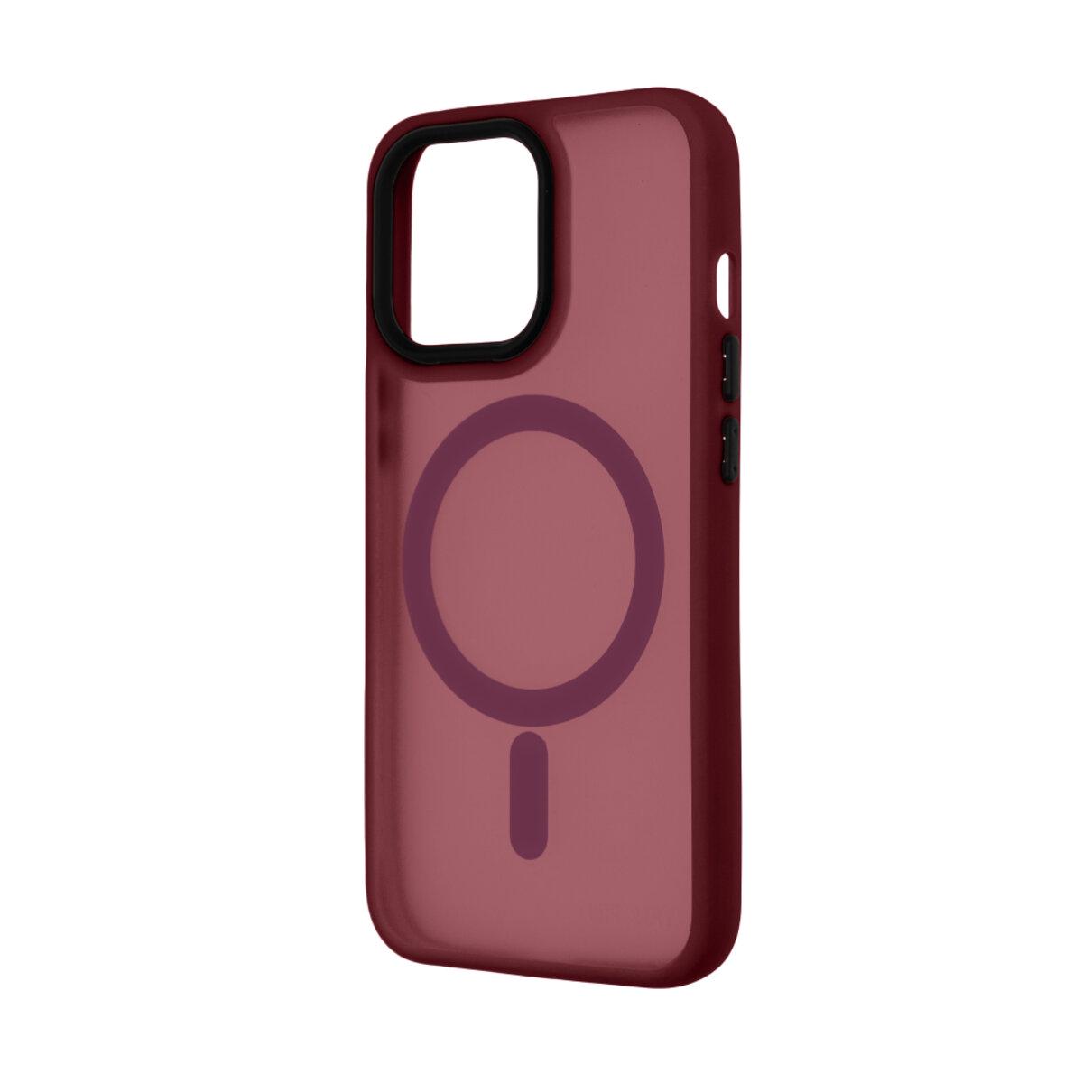 Противоударный чехол для Apple iPhone 13 Pro Cosmic Magnetic Color HQ / Red