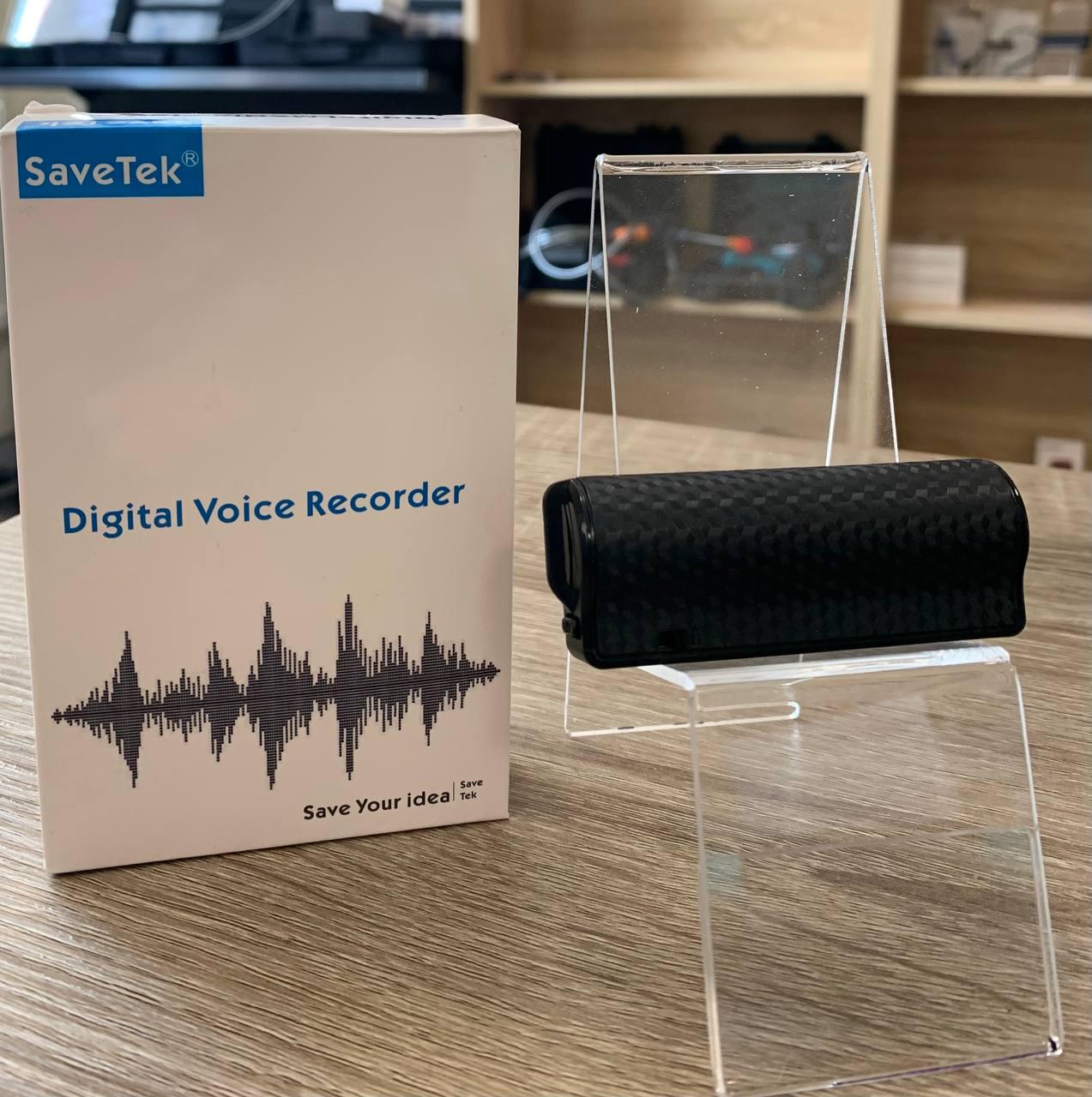 Диктофон Savetek 1000 PRO 8 ГБ з магнітом та активацією за голосом (mic 204) - фото 5