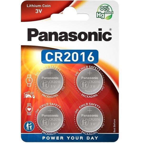 Батарейки Panasonic CR2016 Lithium 4 шт. (1859922064)