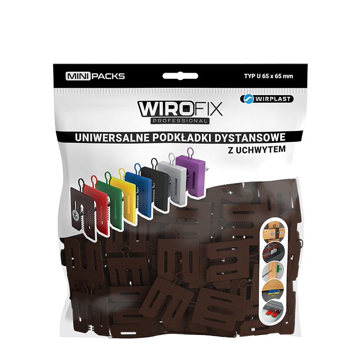 Підставка дистанційна універсальна WiroFix 2 мм 48 шт. (31809032)