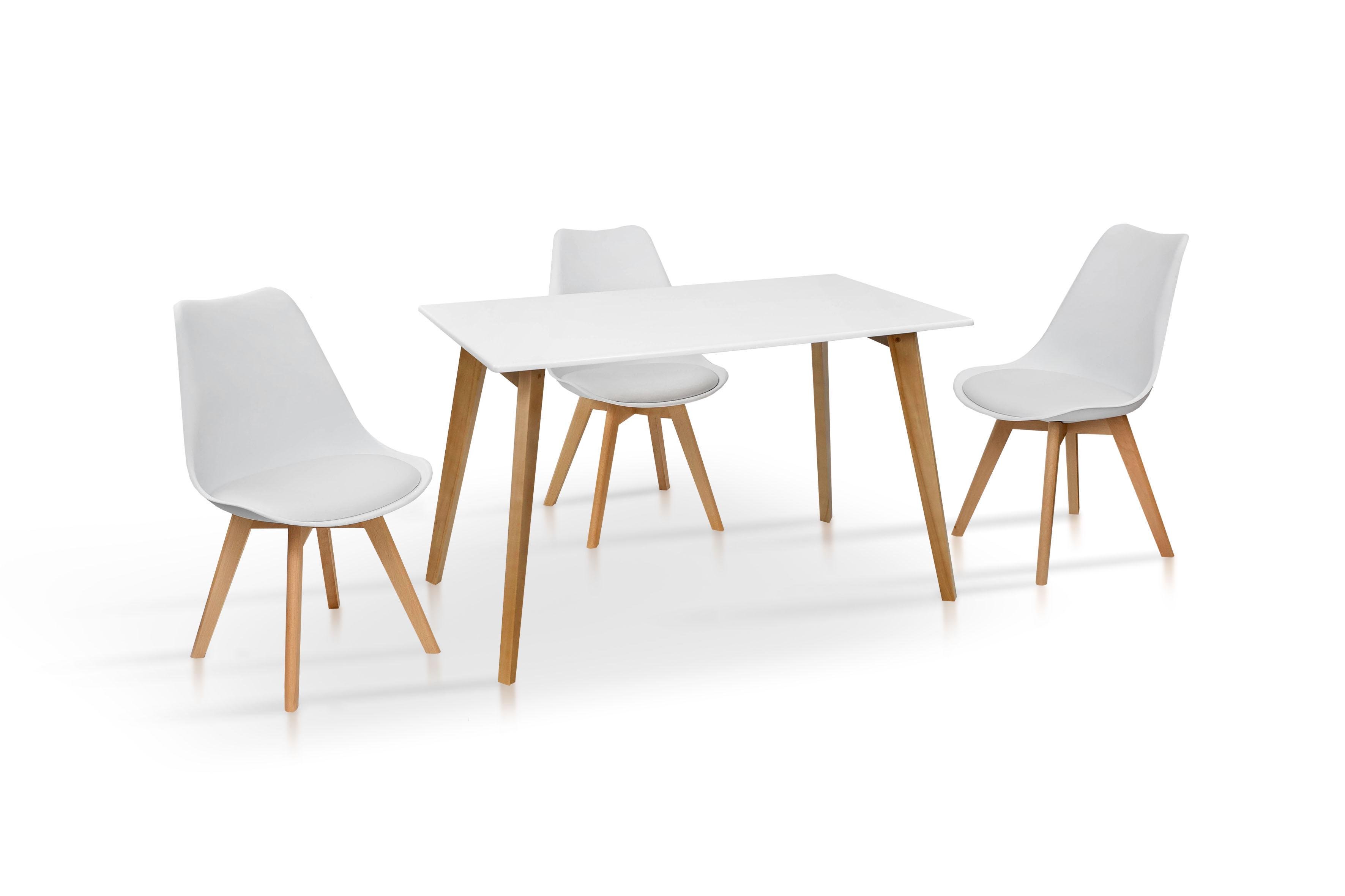 Обеденный стол Ультра Дуглас 1195х670х760 мм Белый/Ясень (GAА0056061) - фото 4 Обеденный стол Ультра Дуглас 1195х670х760 мм Белый/Ясень (GAА0056061) - фото 4