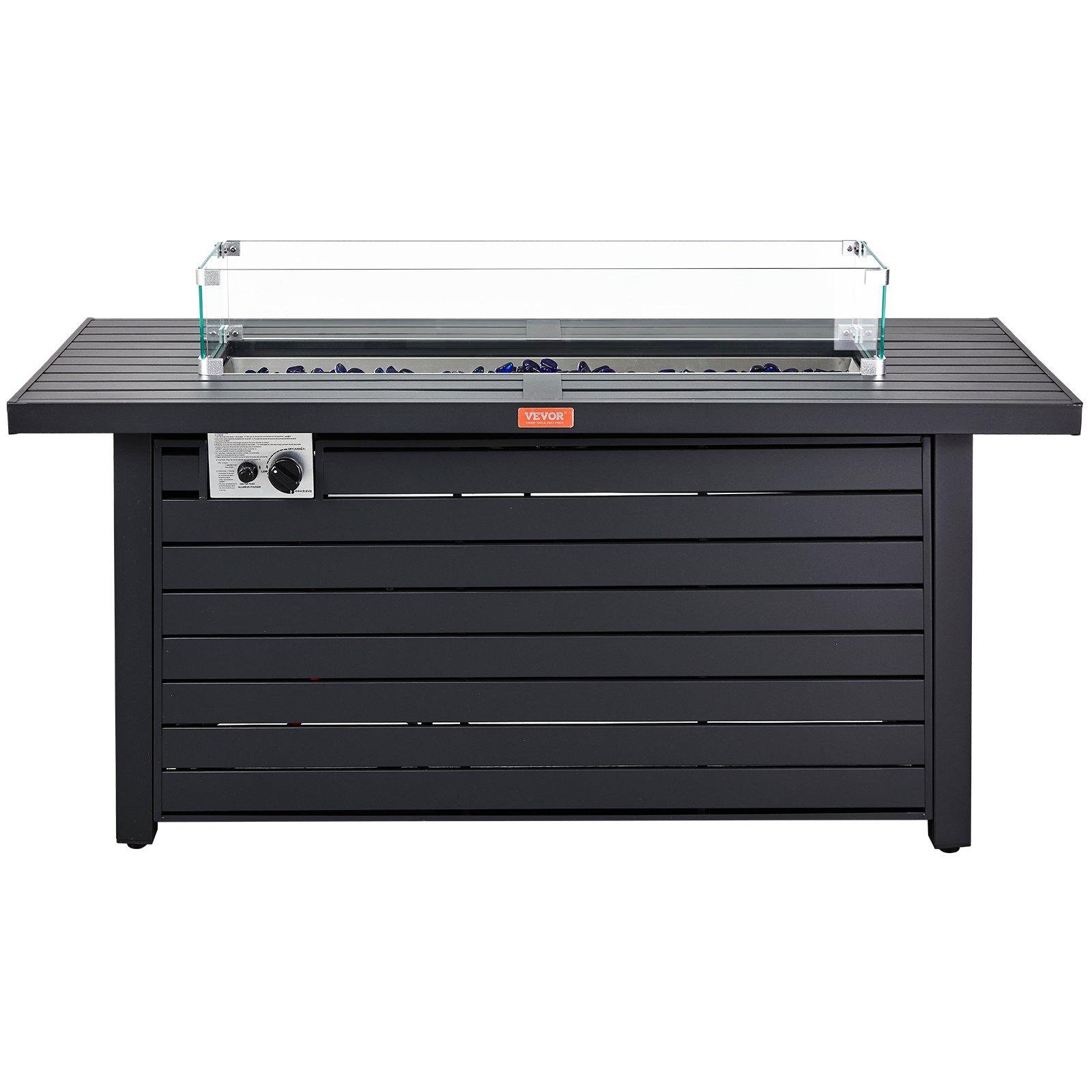 Газовый камин Vevor чаша из углеродистой стали 137 см 137x56x63 см (0728954)