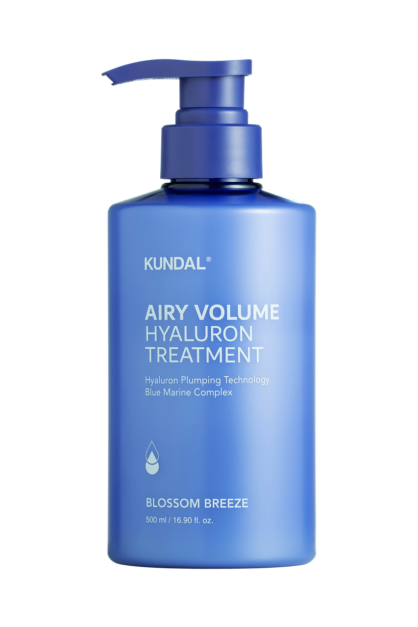 Кондиционер натуральный гиалуроновый для объема волос Kundal Airy Volume 500 мл
