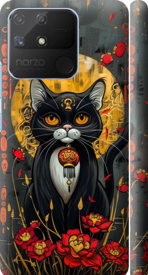Чехол на Realme Narzo 50A China Cat (6134m-2514-42517)