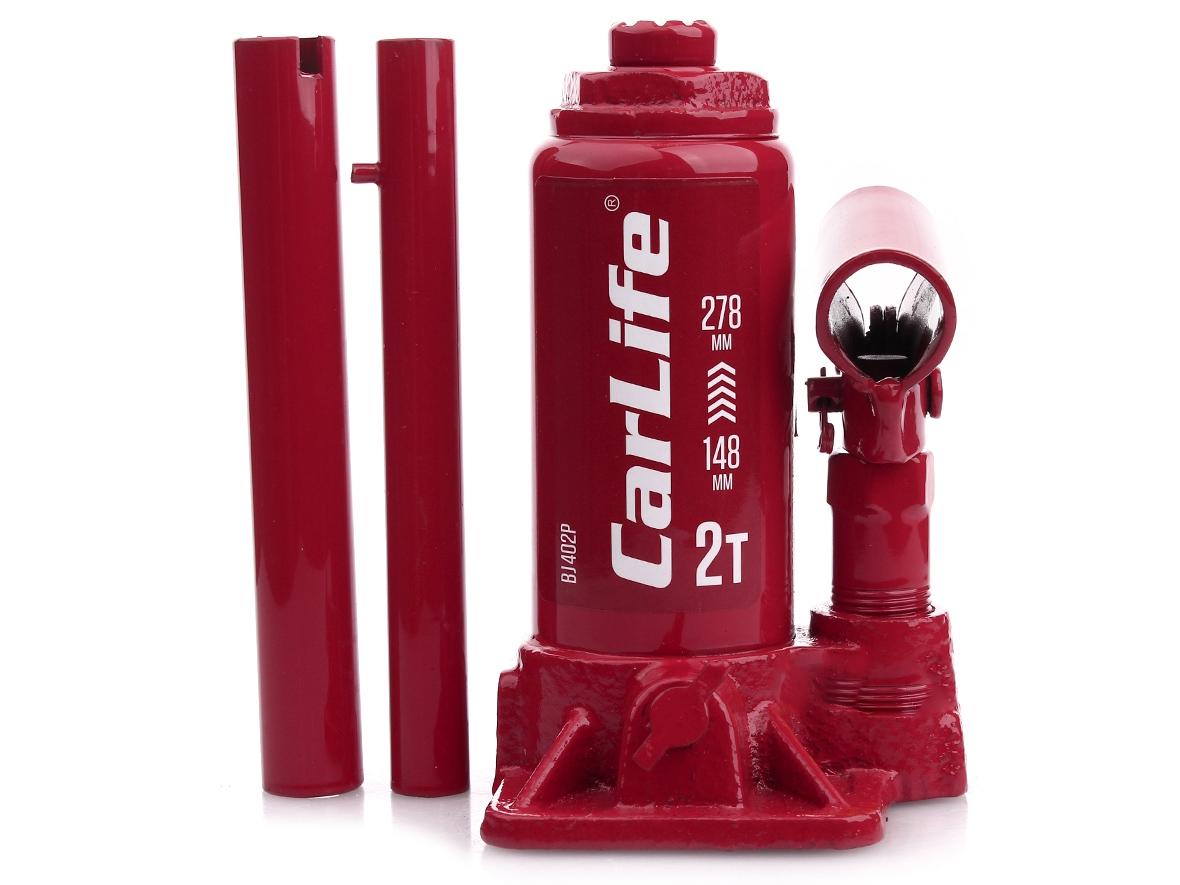 Домкрат гидравлический Carlife BJ402P 2 т 148-278 мм в чемодане
