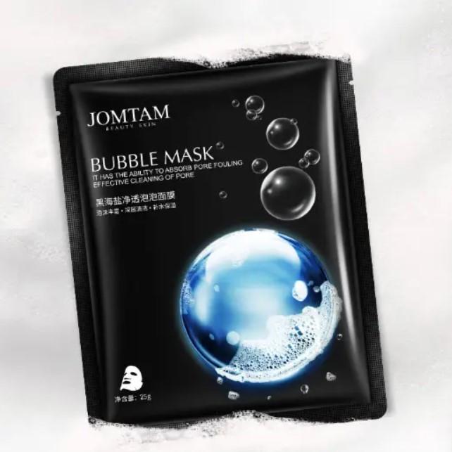 Маска для лица тканевая Jomtam Bubble Mask пузырьковая 25 г (2215720633)