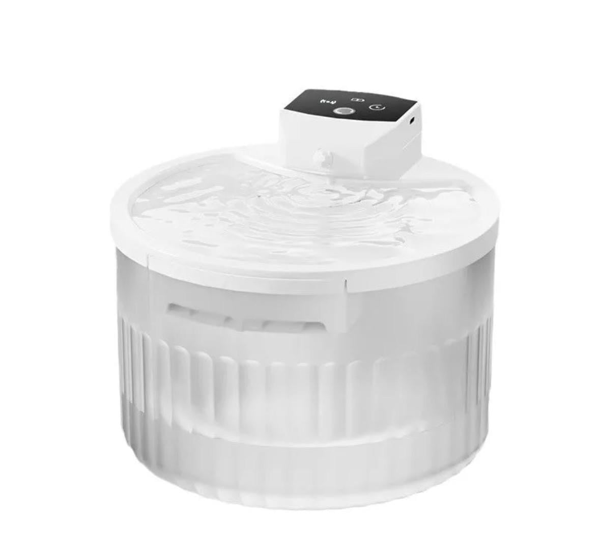 Фонтан-поїлка для тварин на акумуляторі автоматична 3 л