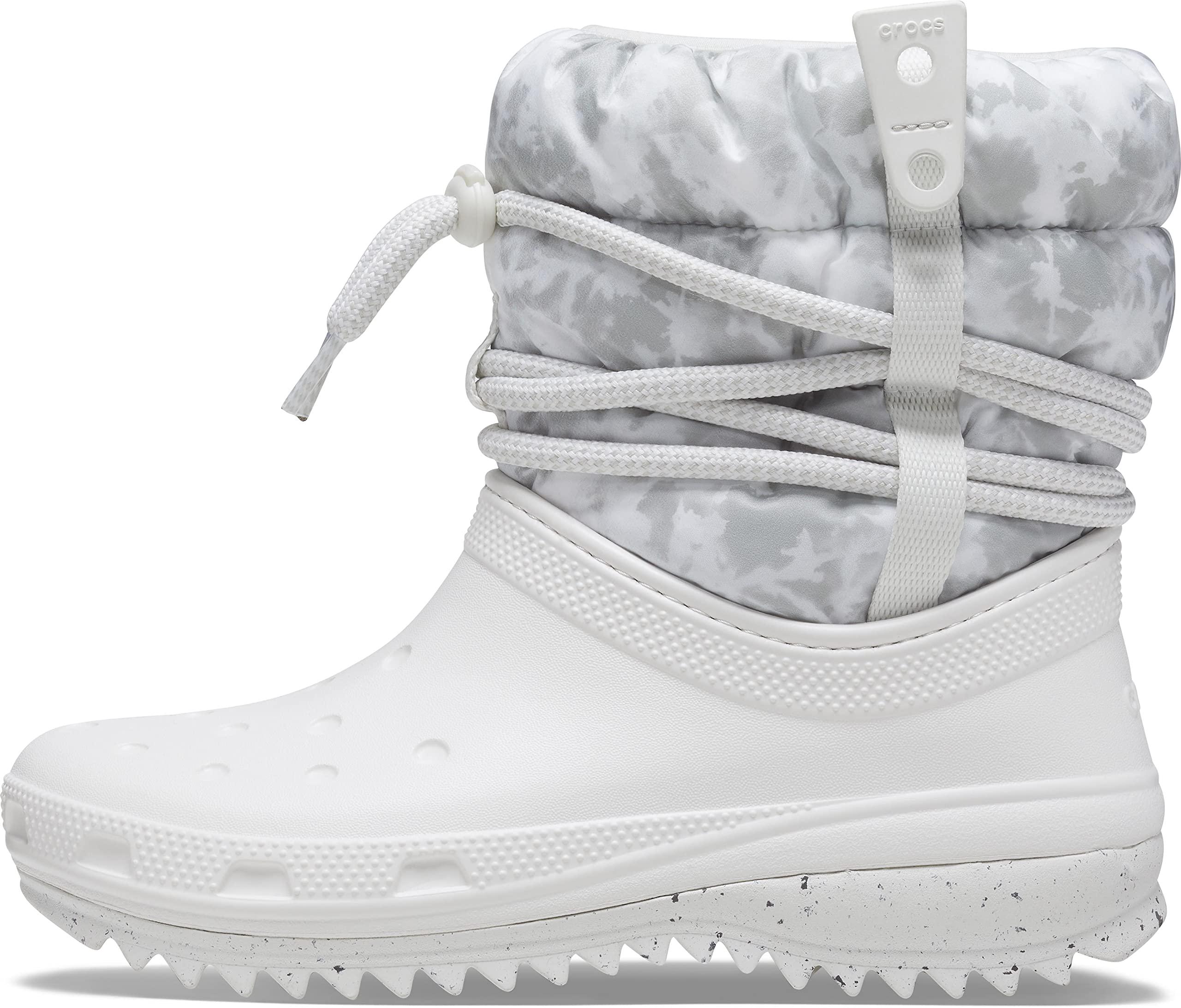 Зимние сапоги Crocs Classic Neo Puff Luxe р. W7/EUR 37-38 Almost White/Light Grey (11026108) - фото 2