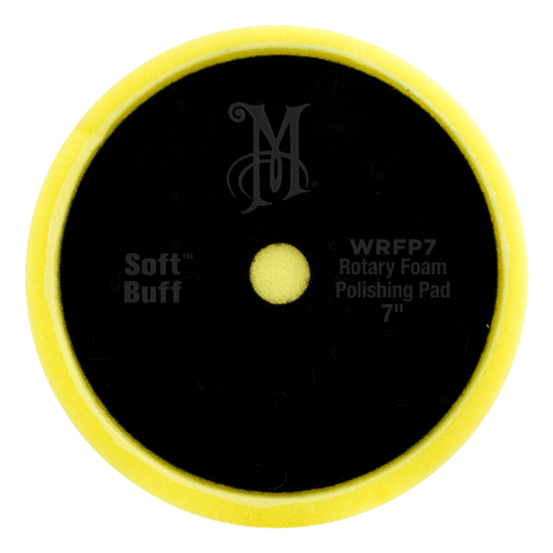Круг полировальный Meguiar's Rotary Foam Polishing Pad 7" средней жесткости Ø178 мм Желтый Круг полировальный Meguiar's Rotary Foam Polishing Pad 7" средней жесткости Ø178 мм Желтый