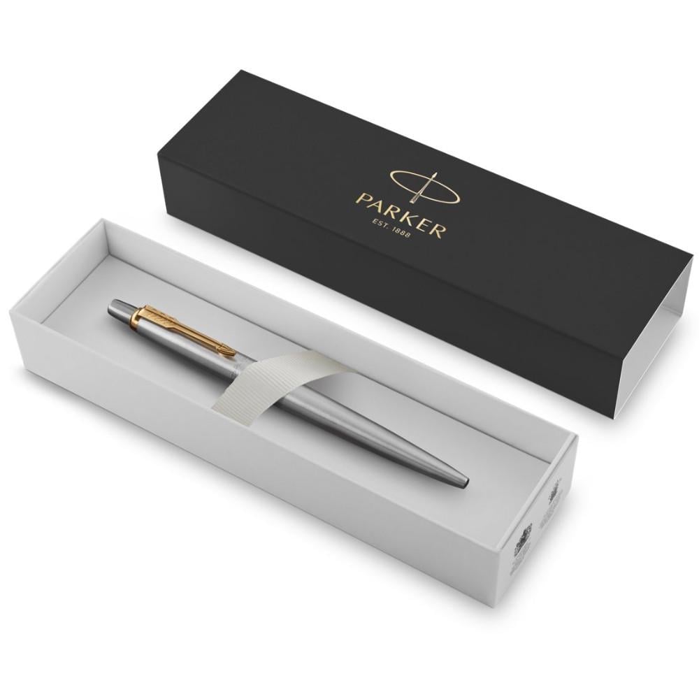 Ручка шариковая Parker JOTTER 17 SS GT BP Трезубец Желтый (16 032_R) - фото 3