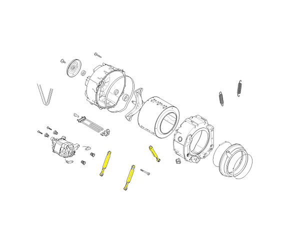 Амортизатор бака для стиральной машины Samsung (DC66-00343G) - фото 2