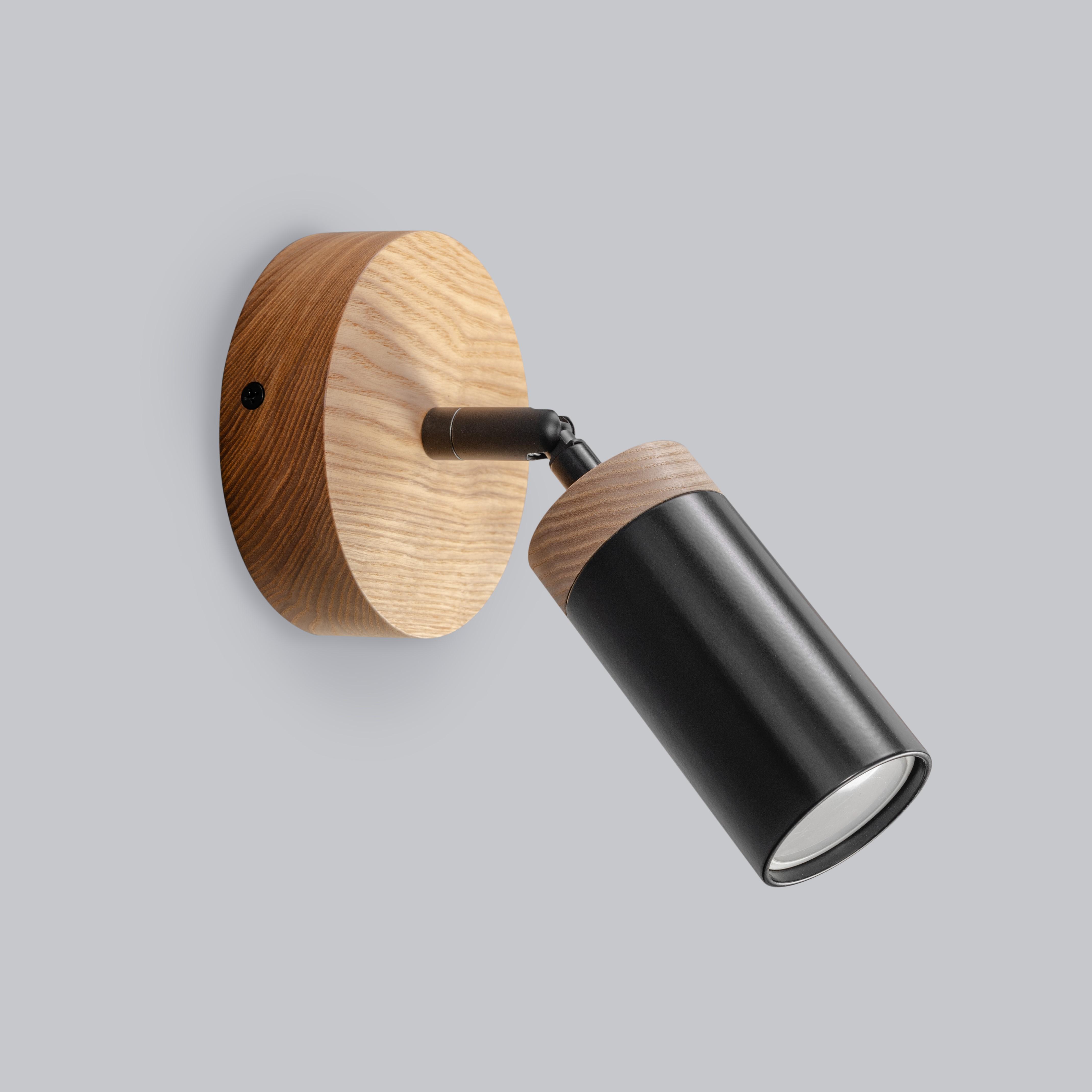 Бра в стиле лофт Gaff Design настінний стельовий Star Чорний (St2)