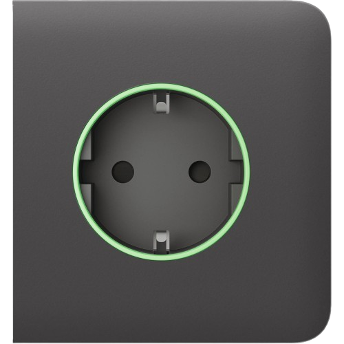 Фронтальная панель Ajax SideCover smart type F 55 для встроенной розетки Grey (31022054)