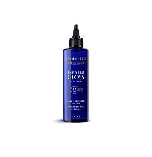 Ламеллярная вода для волос EXPRESS GLOSS Master LUX 200 мл (2789630824)