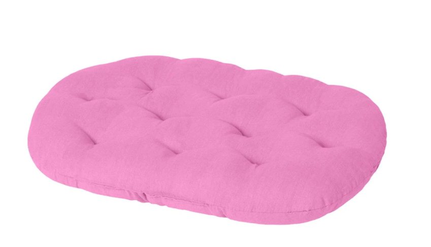 Подстилка овальная для животных Collar Теремок L 65х75х7 см Розовый (Collar41057)