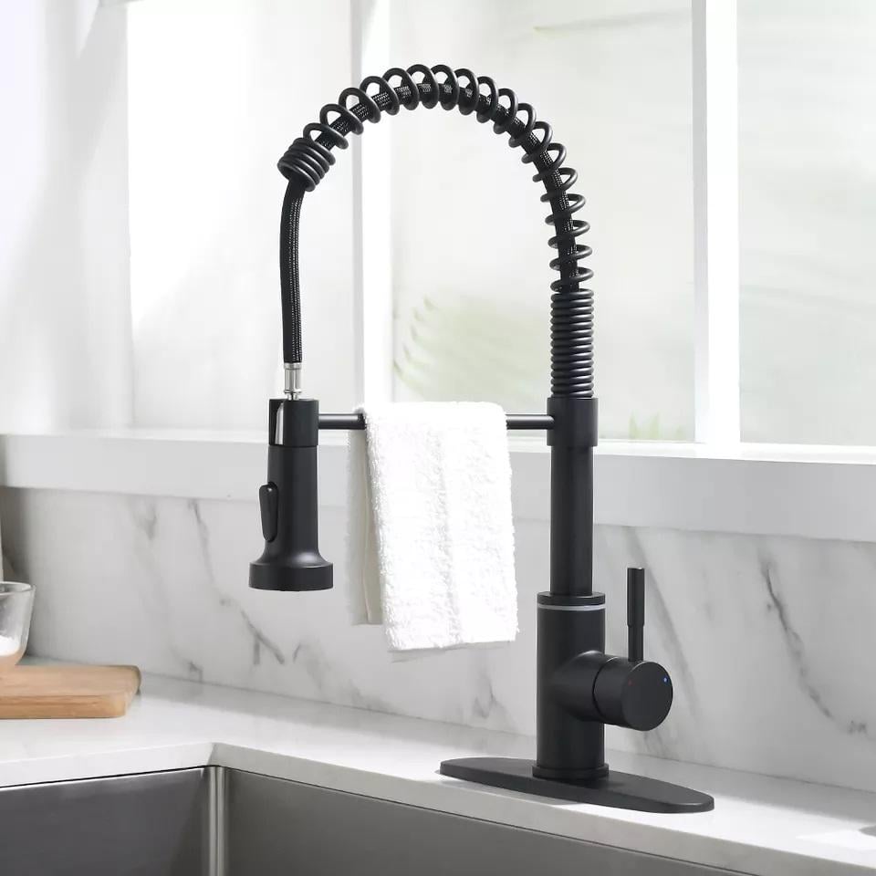 Смеситель сенсорный WanFan для кухни с выдвижной изливом температурной подсветкой вращается на 360 градусов - фото 2 Смеситель сенсорный WanFan для кухни с выдвижной изливом температурной подсветкой вращается на 360 градусов - фото 2