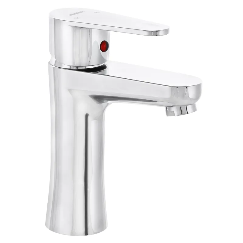 Смеситель для умывальника Plamix Vega-001 без подводки Стальной (PM0572)