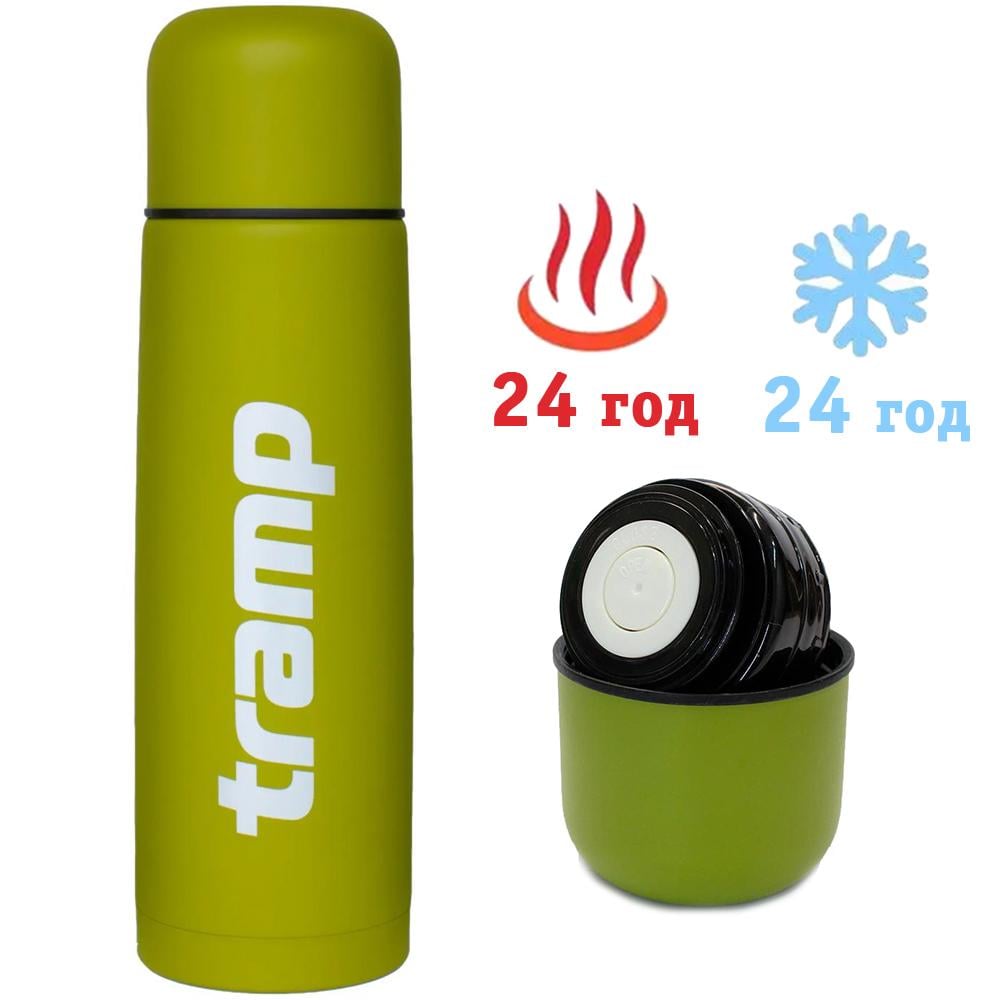 Термос Tramp Basic 0,75 л Оливковий (TRC-112-olive) - фото 2