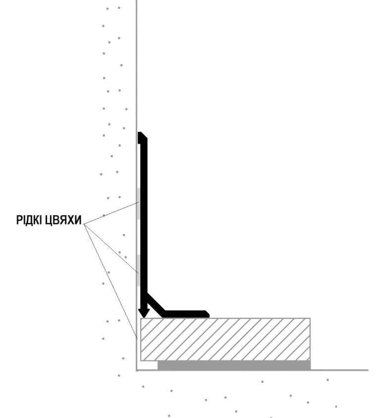 Плинтус алюминиевый накладной Strila SVP-58S 58 мм 2600 мм Серебряный (24311896) - фото 3 Плинтус алюминиевый накладной Strila SVP-58S 58 мм 2600 мм Серебряный (24311896) - фото 3