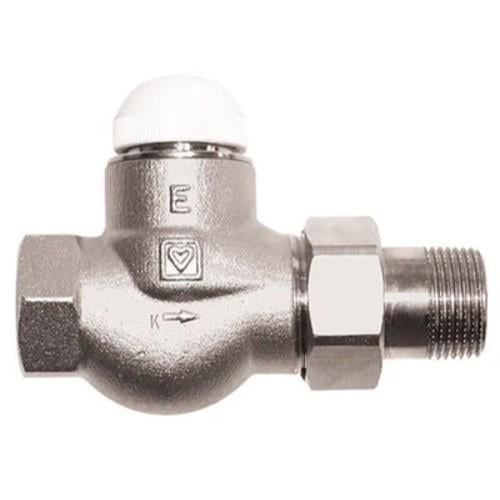 Клапан термостатический Herz TS-90 проходной прямой 1/2" (AKD9924)