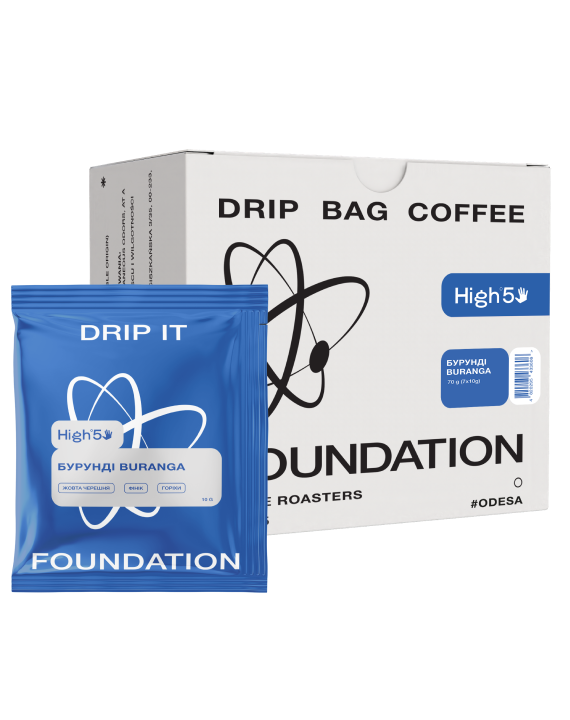 Дрип-кофе Foundation Coffee Roasters Бурунди Buranga 7 шт./пак