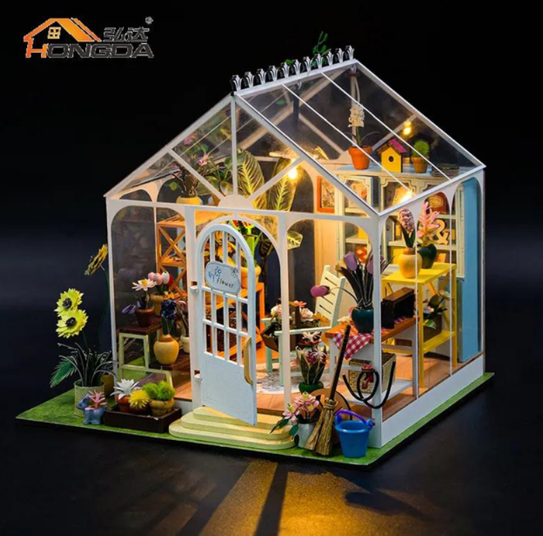Румбокс 3D мініатюрний ляльковий будиночок CuteBee DollHouse Казковий сад (M2321) - фото 7 Румбокс 3D мініатюрний ляльковий будиночок CuteBee DollHouse Казковий сад (M2321) - фото 7