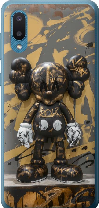 Чехол на Samsung Galaxy A02 A022G Bronze kaws (6097t-2260-42517)