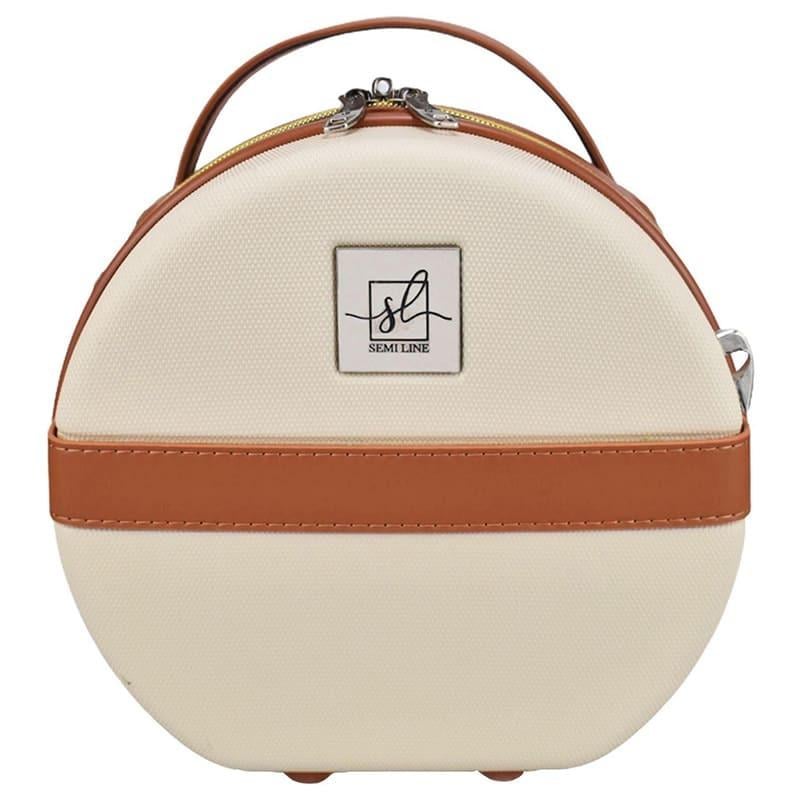 Бьюти-кейс SEMI LINE 5 л Ecru/Brown (DAS302665) - фото 2 Бьюти-кейс SEMI LINE 5 л Ecru/Brown (DAS302665) - фото 2