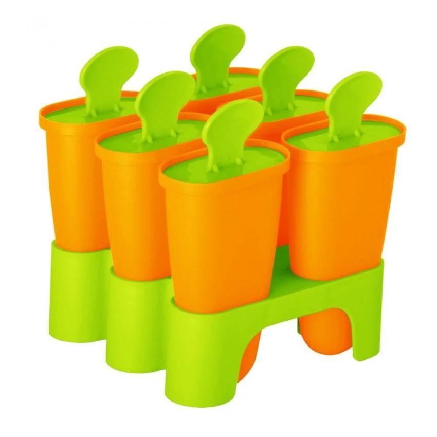 Форма для морозива Алеана 168030 з підставкою Помаранчевий (1230469933) - фото 1 Форма для морозива Алеана 168030 з підставкою Помаранчевий (1230469933) - фото 1