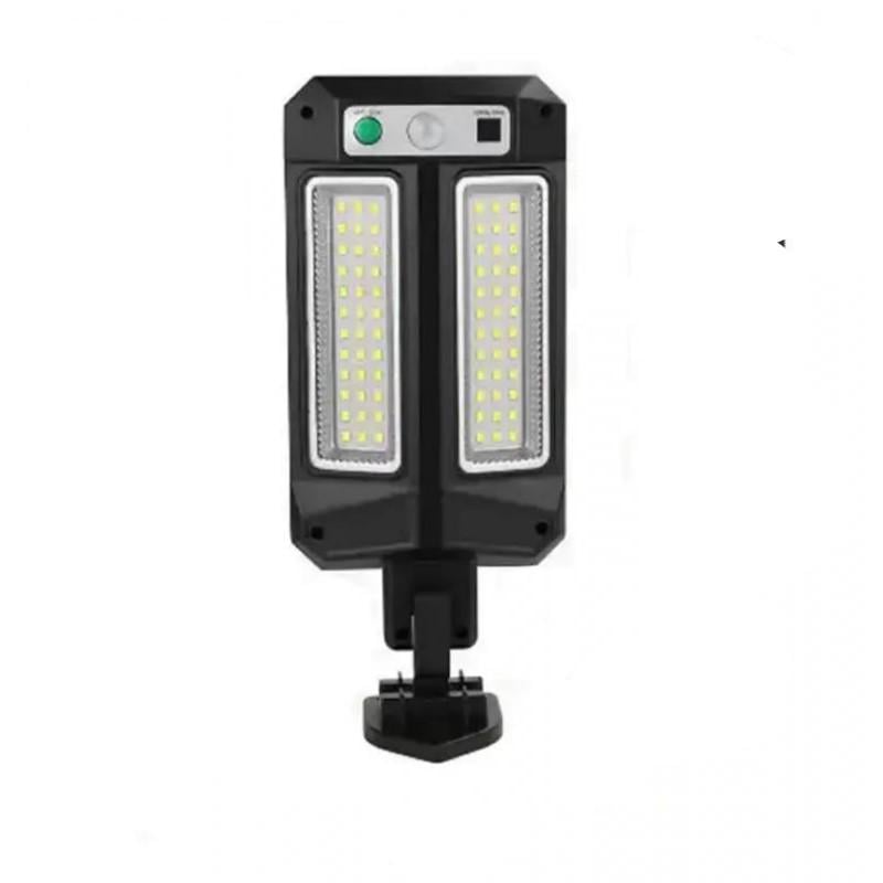 Ліхтар вуличний CB-Q6-2LED на сонячній батареї з датчиком руху 9,3х22,5 см (32407773)