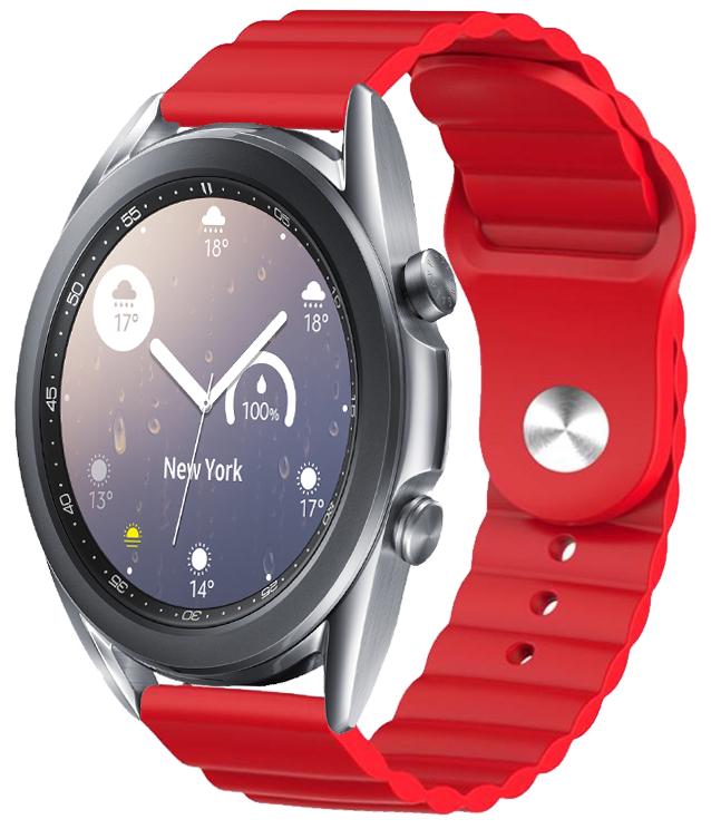 Ремешок Wave для Galaxy Watch 3 41 мм Red (16684)