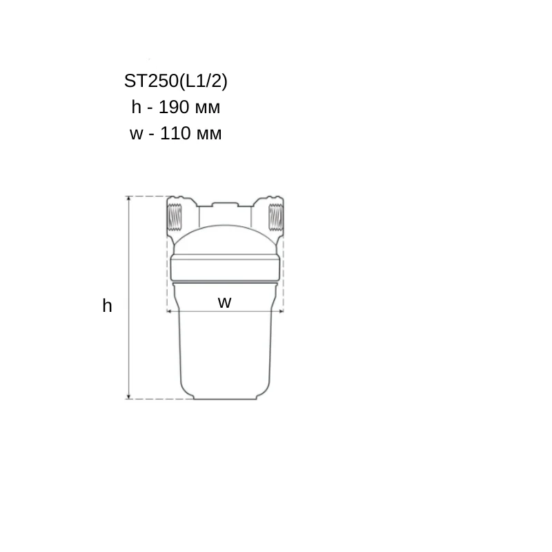 Фільтр від накипу СВОД-АС для теплотехніки st250 L1/2 латунне різьблення (М0498) - фото 3 Фільтр від накипу СВОД-АС для теплотехніки st250 L1/2 латунне різьблення (М0498) - фото 3