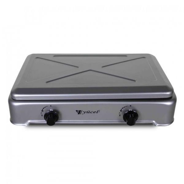 Настільна газова плита Yucel O-200-LPG-Grey (1371078) - фото 2 Настільна газова плита Yucel O-200-LPG-Grey (1371078) - фото 2