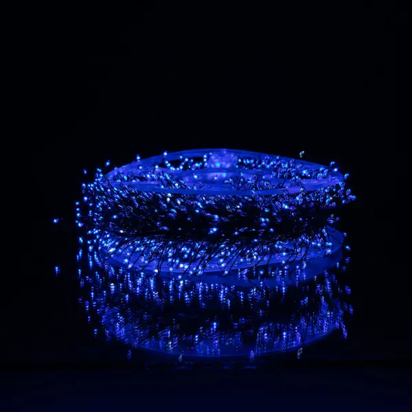 Гірлянда-нитка Роса Хвойна лапа 1500 LED 50 метрів Зелений/ Синій (D1500L50MGBL) - фото 2 Гірлянда-нитка Роса Хвойна лапа 1500 LED 50 метрів Зелений/ Синій (D1500L50MGBL) - фото 2