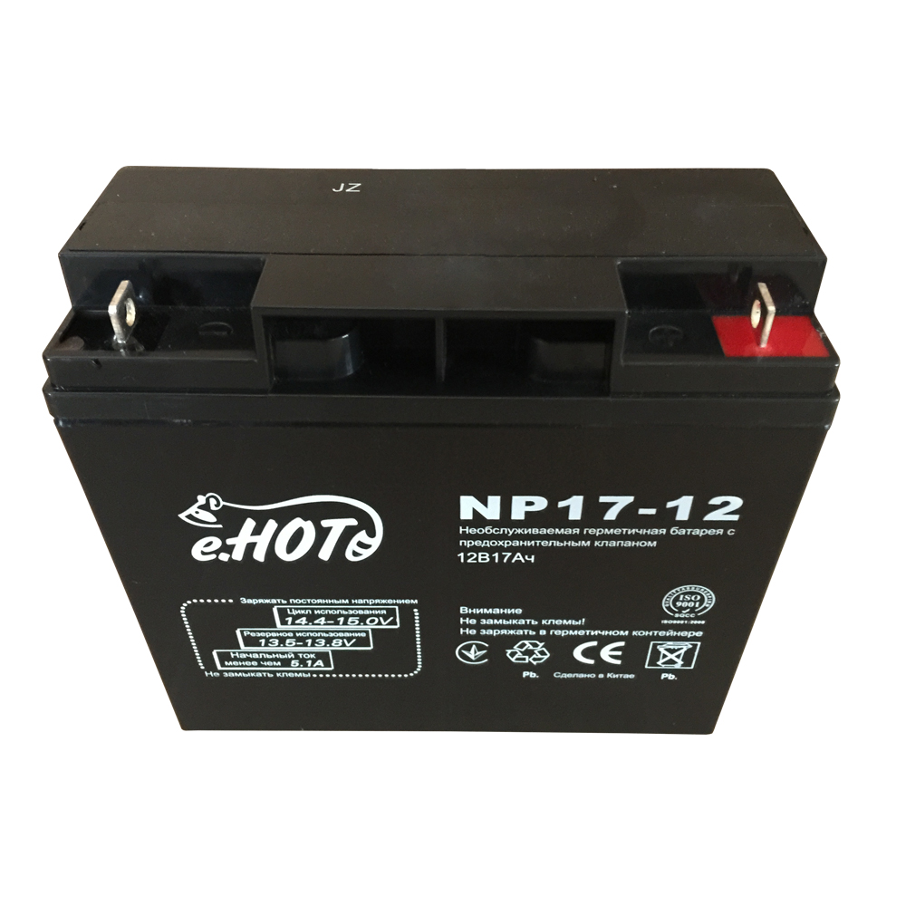 Аккумуляторная батарея 12v 17ah Enot 181х76х167 мм (YUT_V9330) Аккумуляторная батарея 12v 17ah Enot 181х76х167 мм (YUT_V9330)
