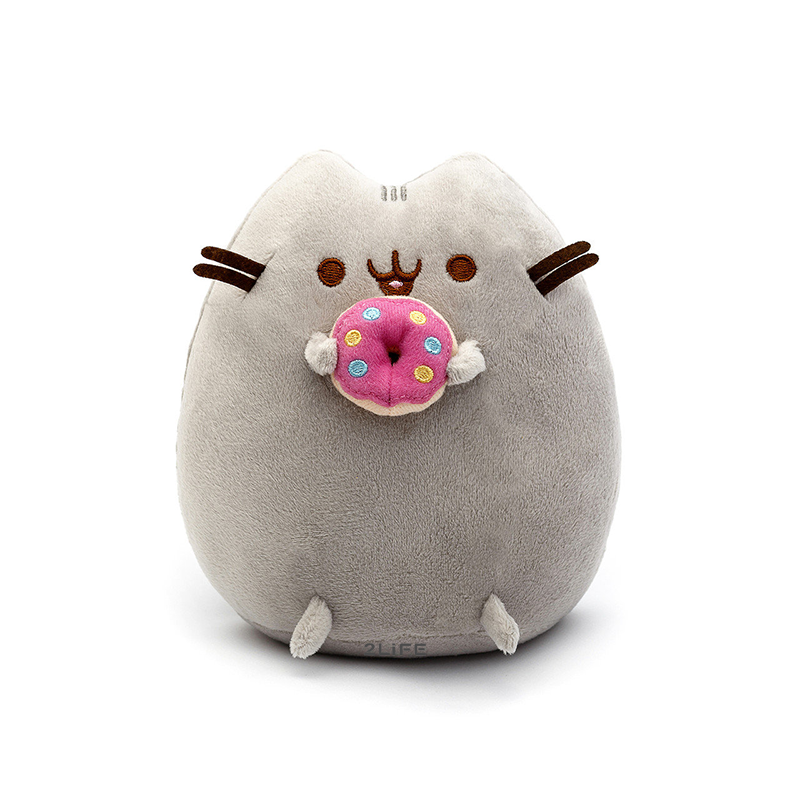 Мягкая игрушка Pusheen cat S&T 12х15 см Серый (n-71)