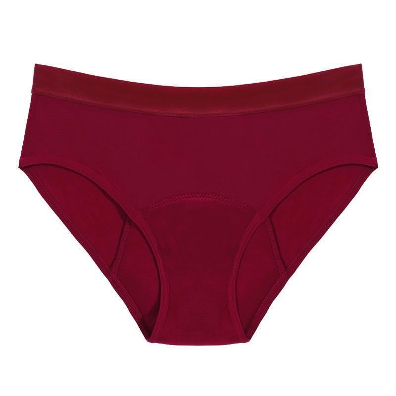 Трусы слипы для месячных от протеканий с дополнительным абсорбирующим слоем 2XL Красный