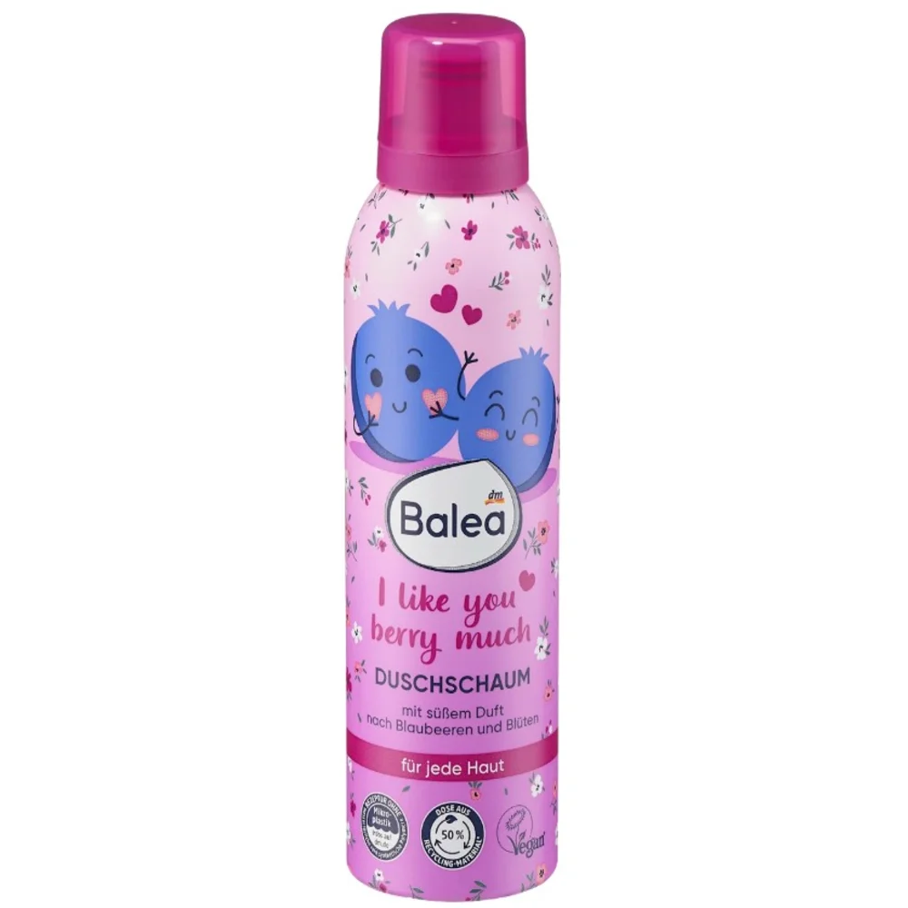 Пена для душа Balea I Like You Berry Much с нежным ягодным ароматом 200 мл