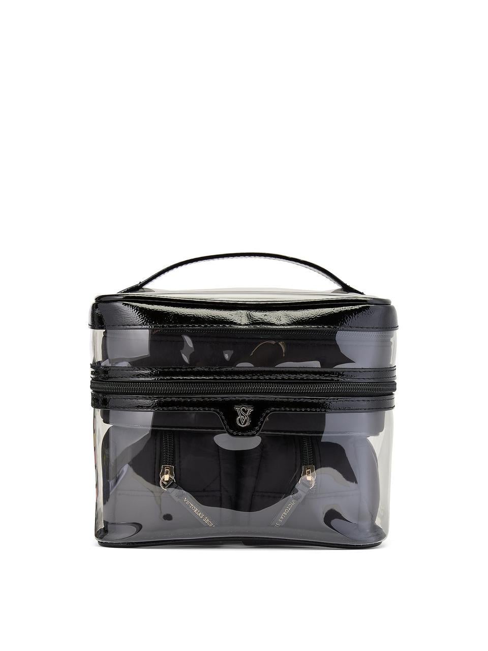 Набор косметичек Victoria's Secret Bag 4-Piece Makeup Black (2448466764)