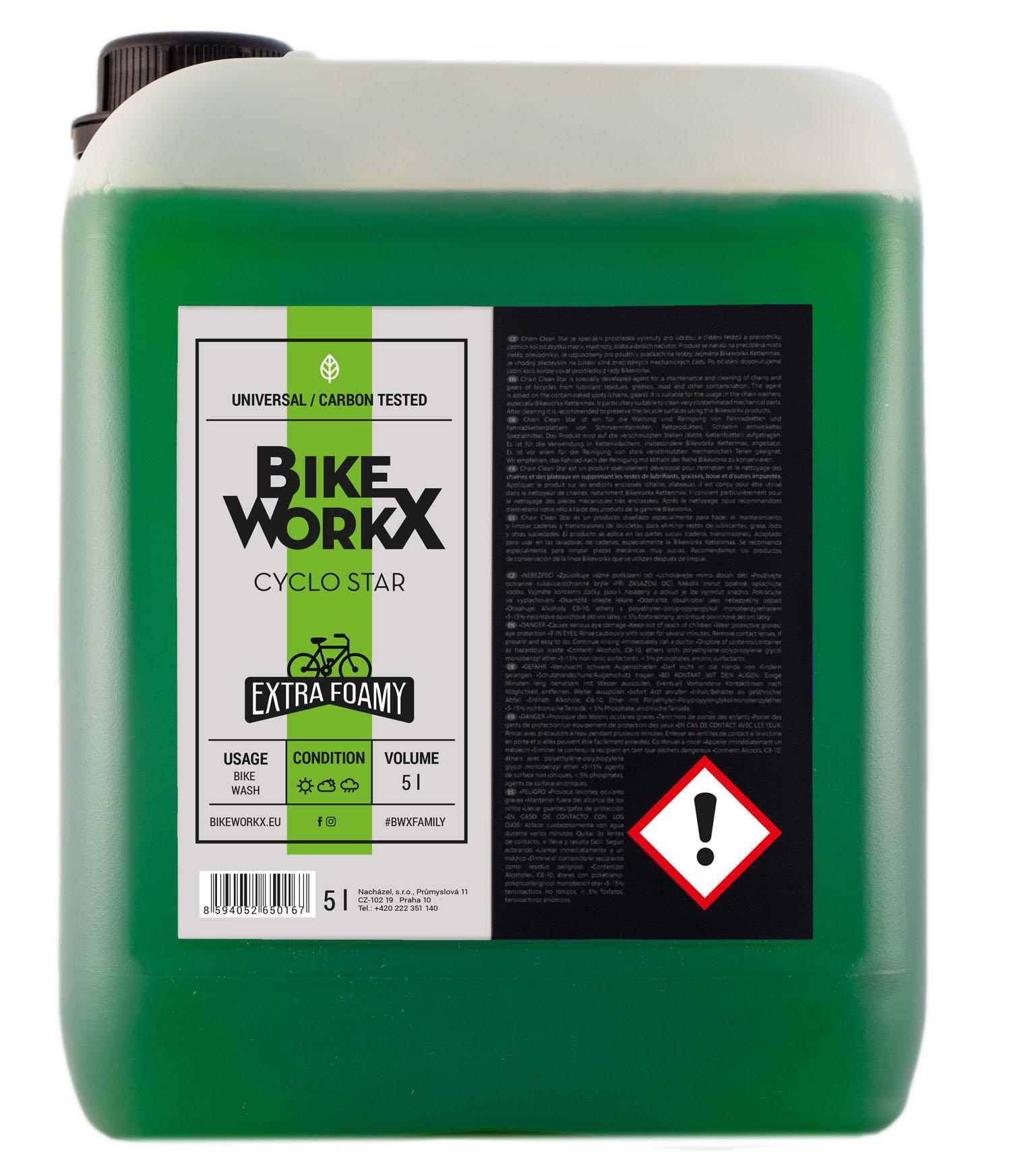 Очисник BikeWorkX Cyclo Star 5л