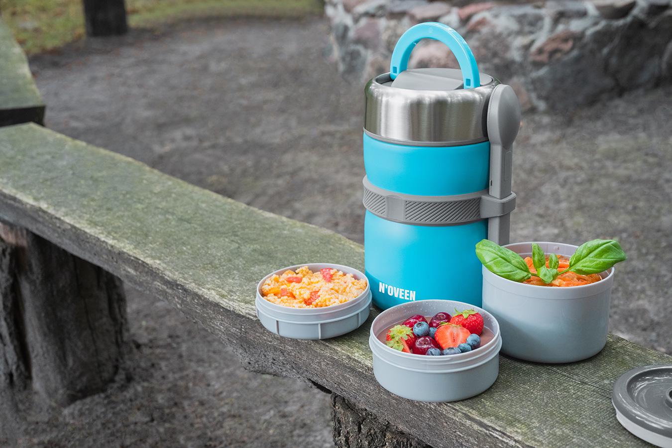 Термос пищевой Noveen TB963 2000 мл Голубой (5902221622984) - фото 8 Термос пищевой Noveen TB963 2000 мл Голубой (5902221622984) - фото 8