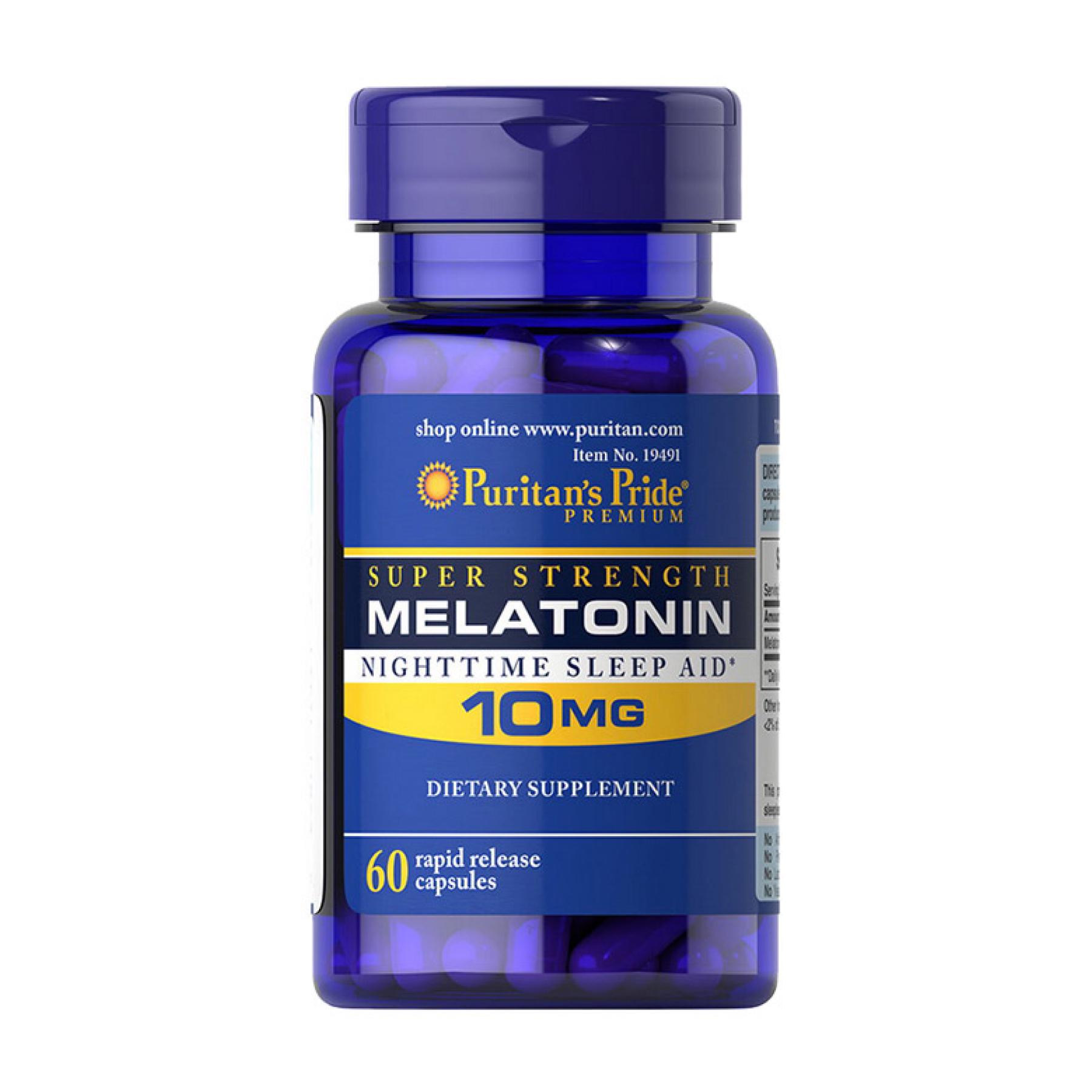Натуральная добавка Melatonin 10 mg 60 caps (100-34-8868428-20)