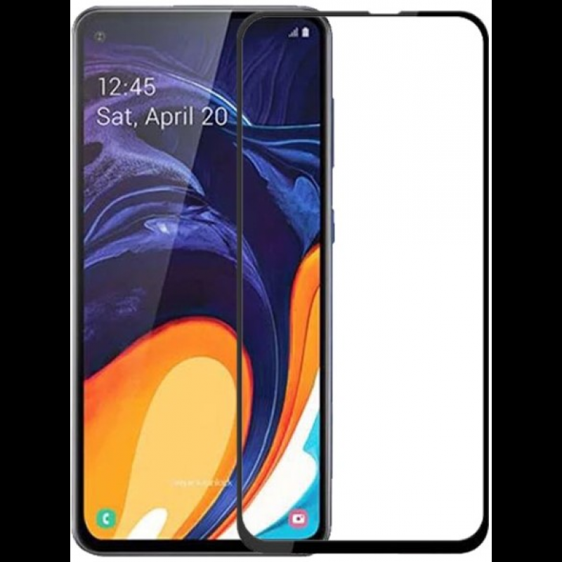 Защитное стекло Elite Lux 9D для Samsung Galaxy A60 Black