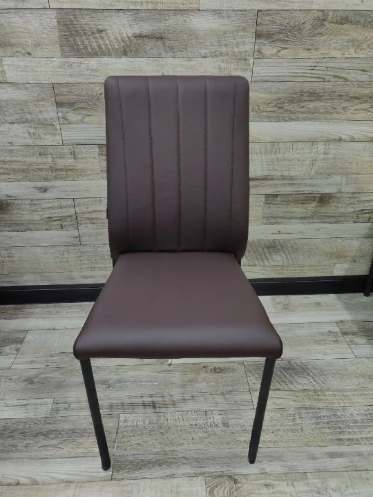 Кухонний стілець Комфорт 40х40х100 см Фіолетовий/Чорний (28374192)